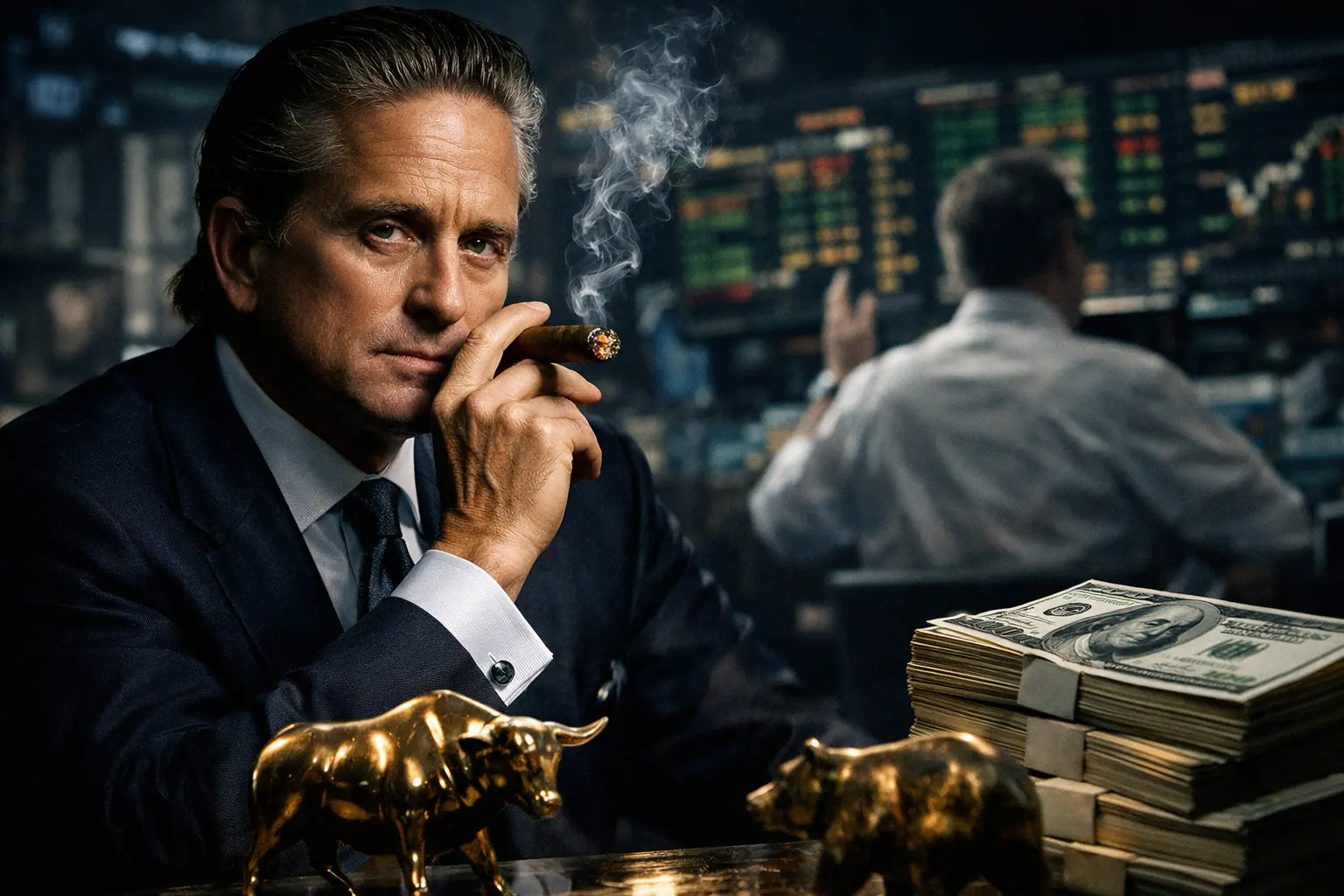 Gordon Gekko y la codicia como motor